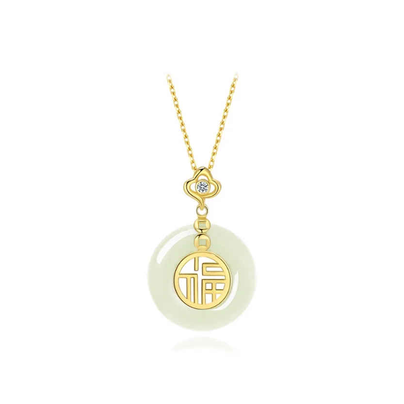 JIACUIYUN Colored Glaze Necklaces Unisex