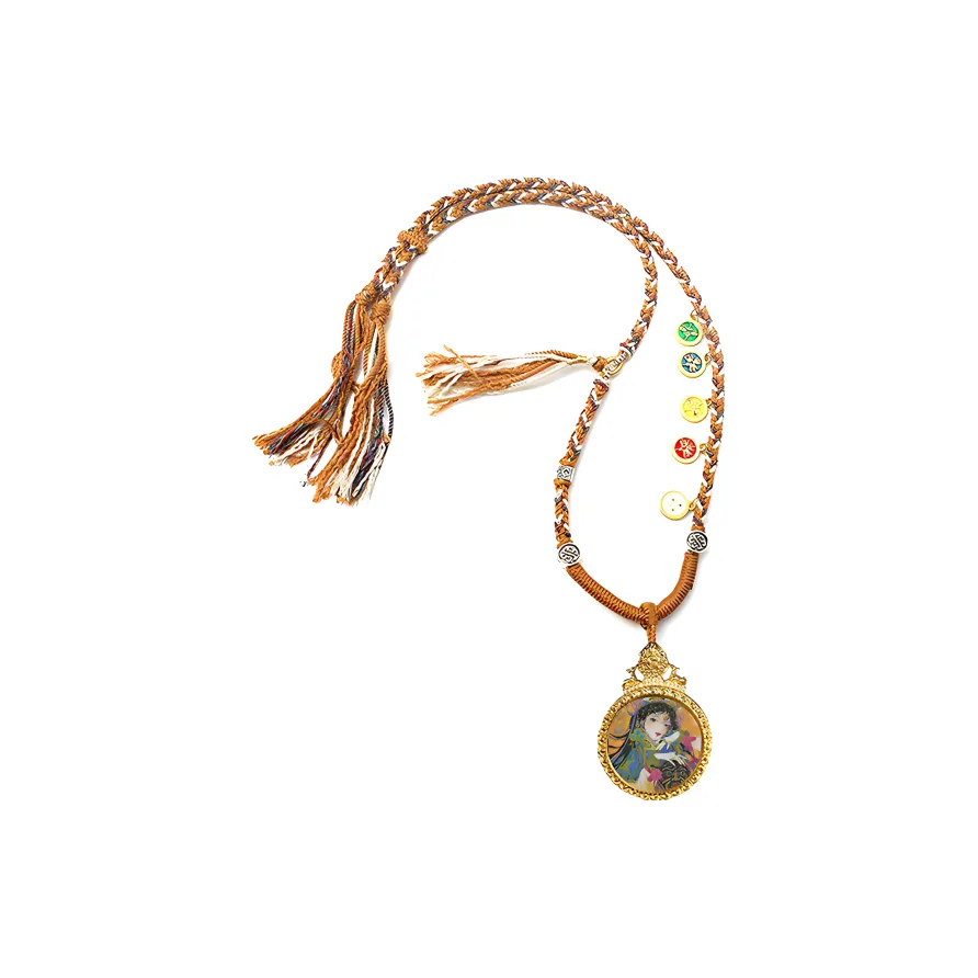 Jade Linmen Сплав Ожерелья Унисекс