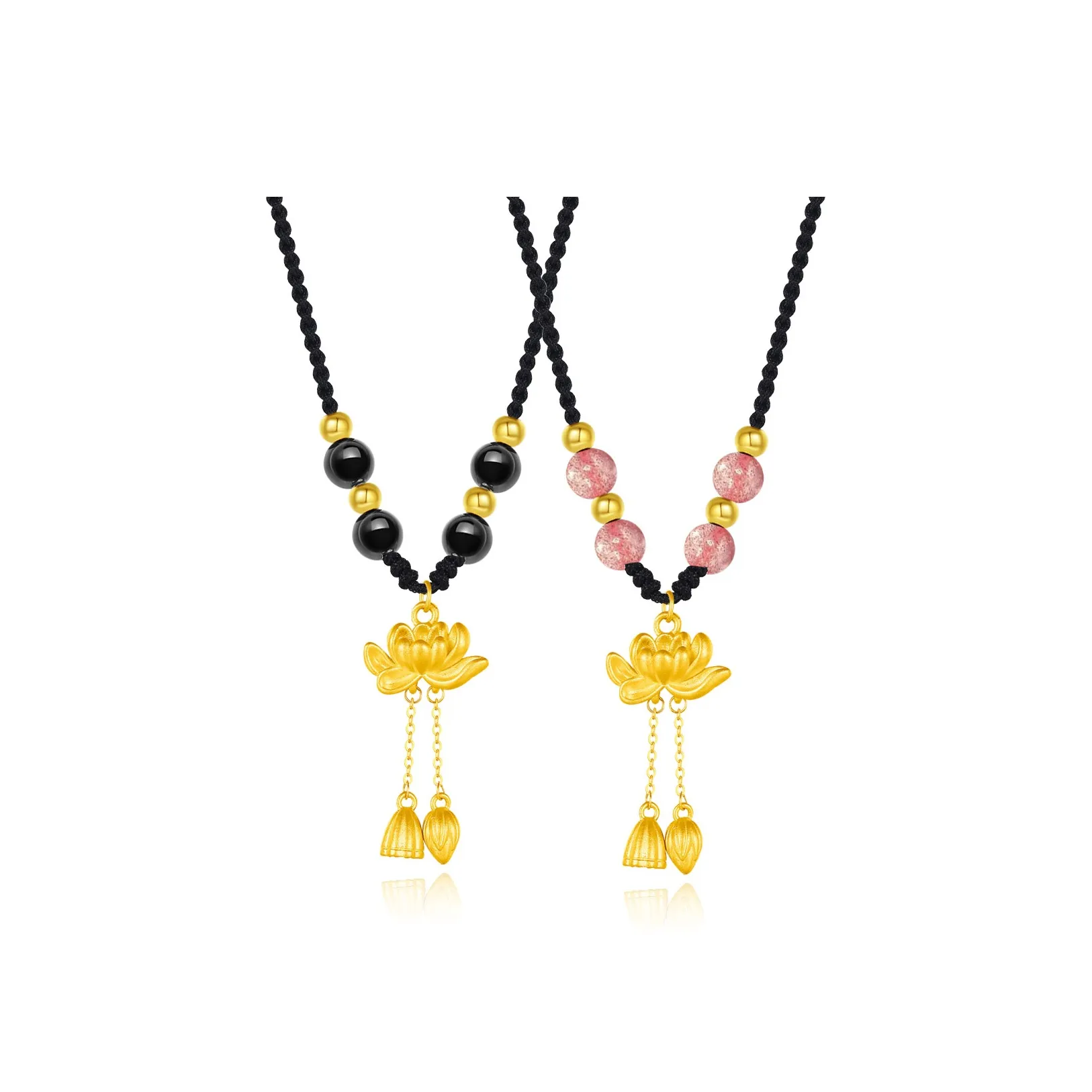 Master Kim Obsidian Necklaces Unisex