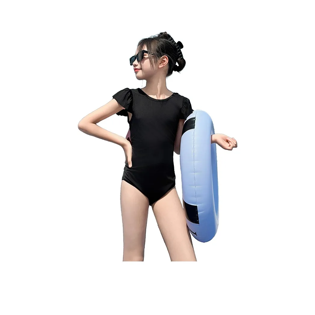 FrogPrince Детский купальник черный для подростков