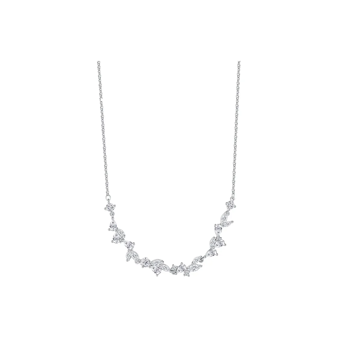 YINCHIE Лепесток Ожерелье Женское Girlfriend День Рождения Юбилея Подарочная Коробка