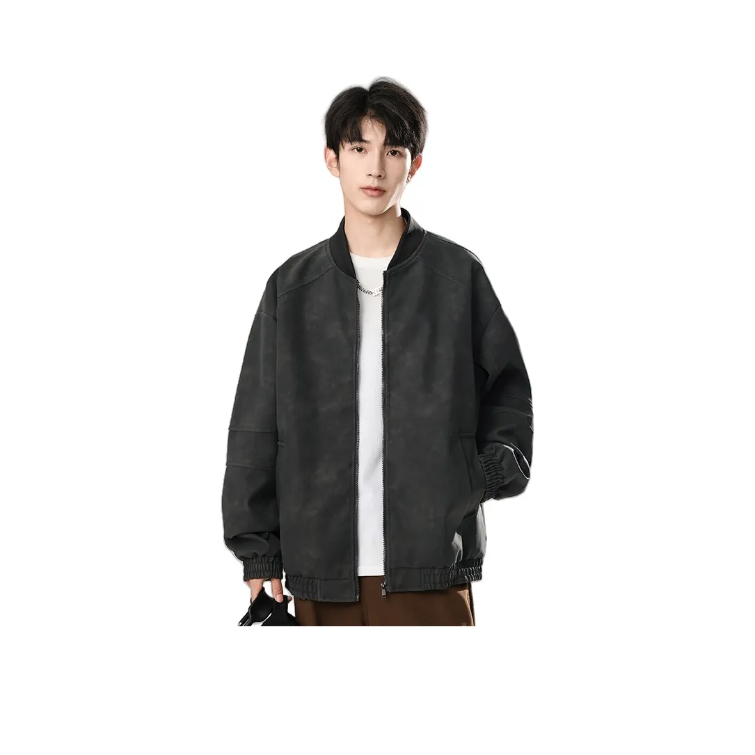 JEEP SPIRIT Leather Jackets Men's