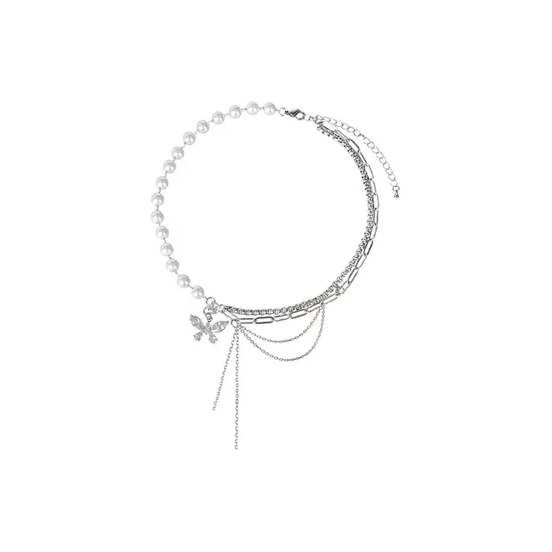 CARAT'S DIARY Сплав Искусственная жемчужина Цепочка на ключицу Ожерелье Женское