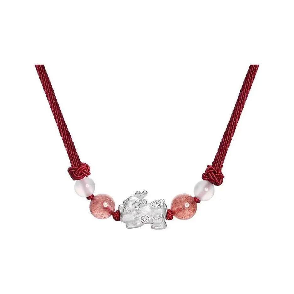 Listen To The Flowers Bloom Rope Necklaces Unisex