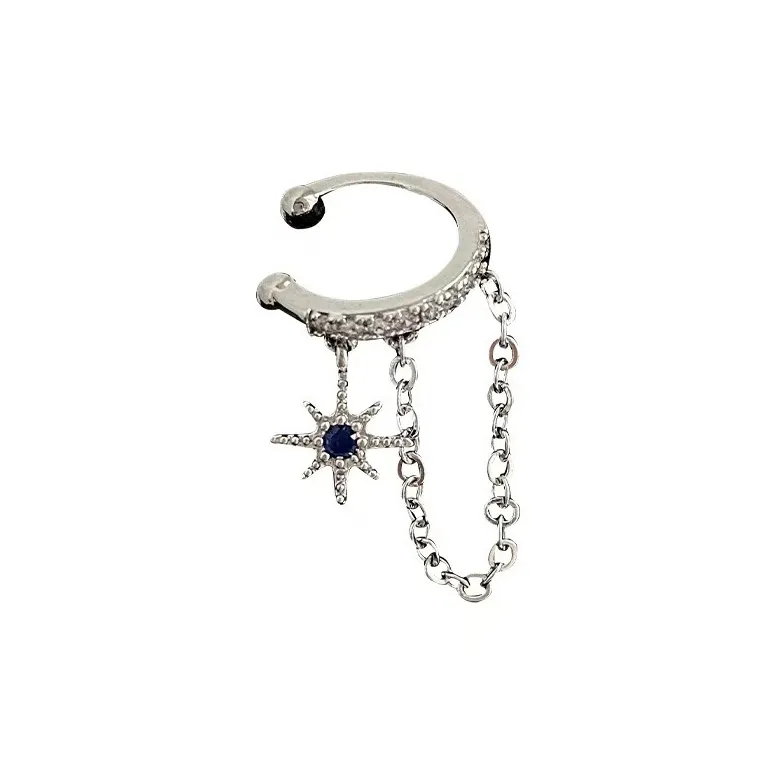 IOTS Сплав Нижняя заколка On Серьги Унисекс