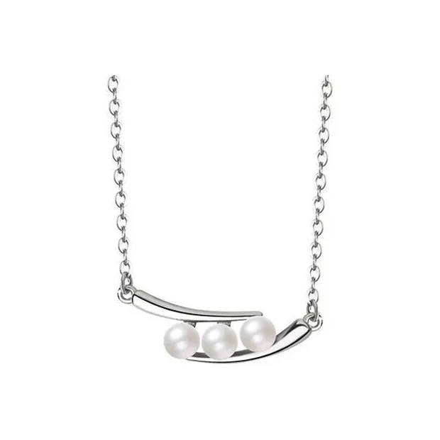NATURALLYJOJO Жемчужные ожерелья Женское серебро