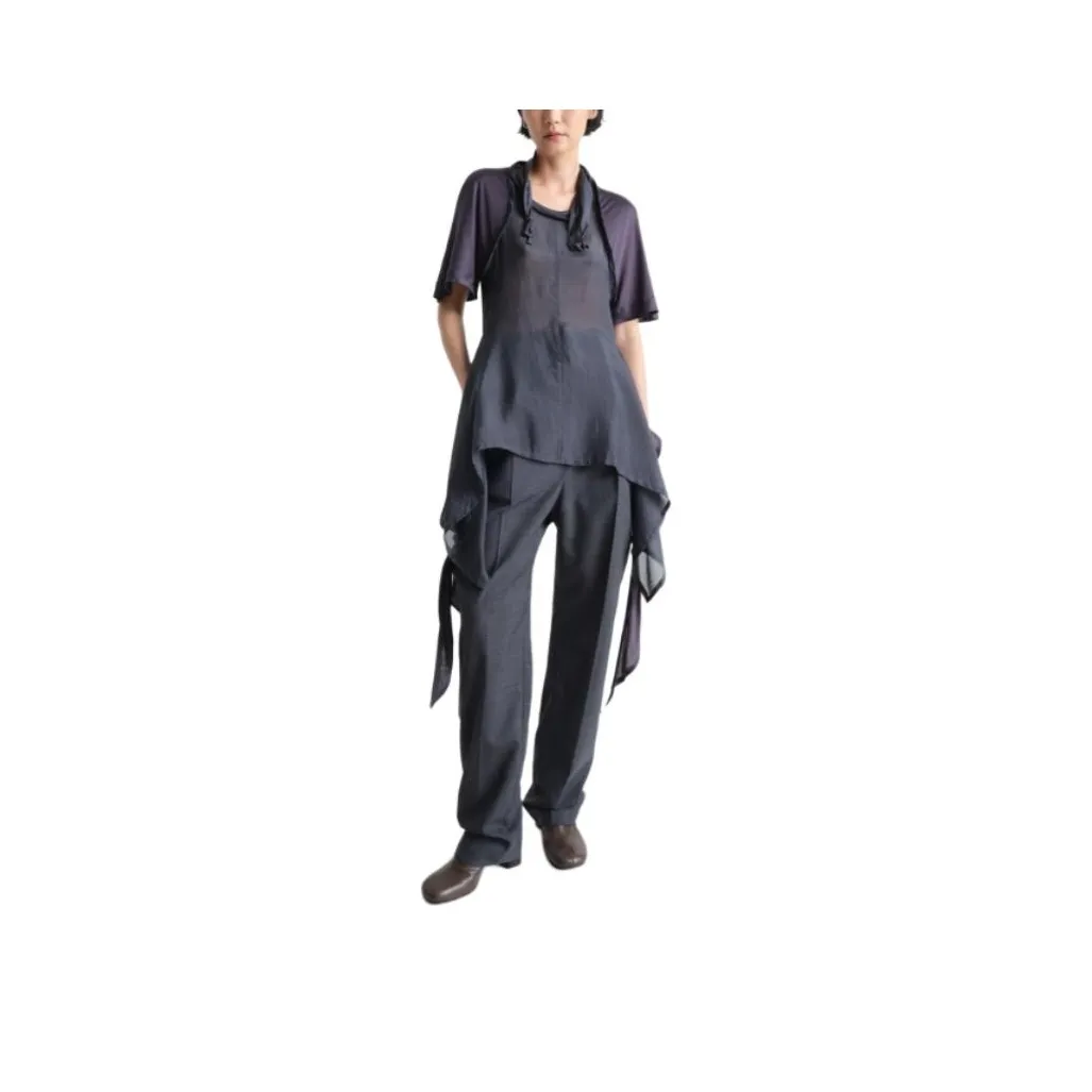 Lemaire Knotted Silk Top