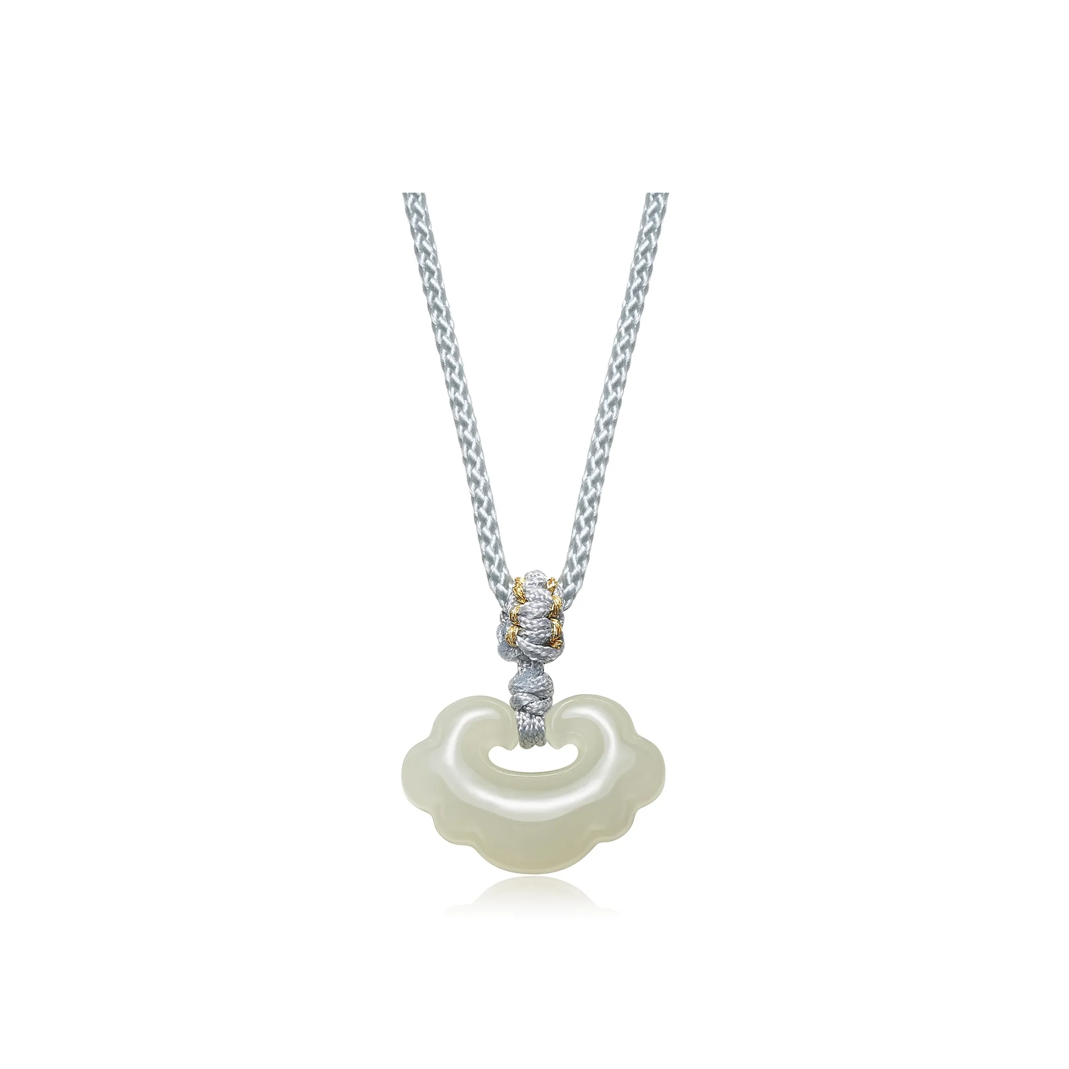 CHAOHONGJI Hetian Jade Necklaces Green Jade Women's