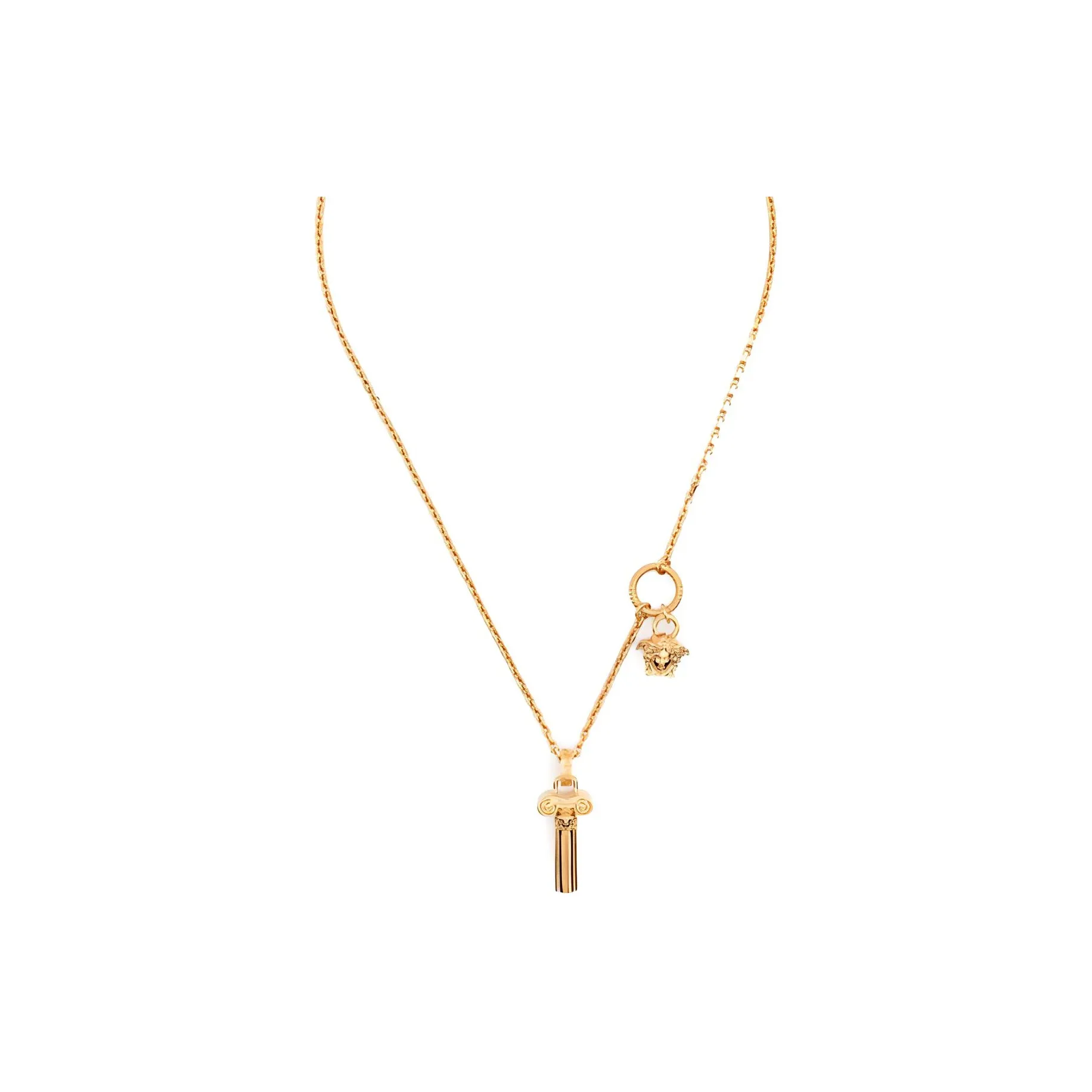 VERSACE Metal Necklaces Men's Gold