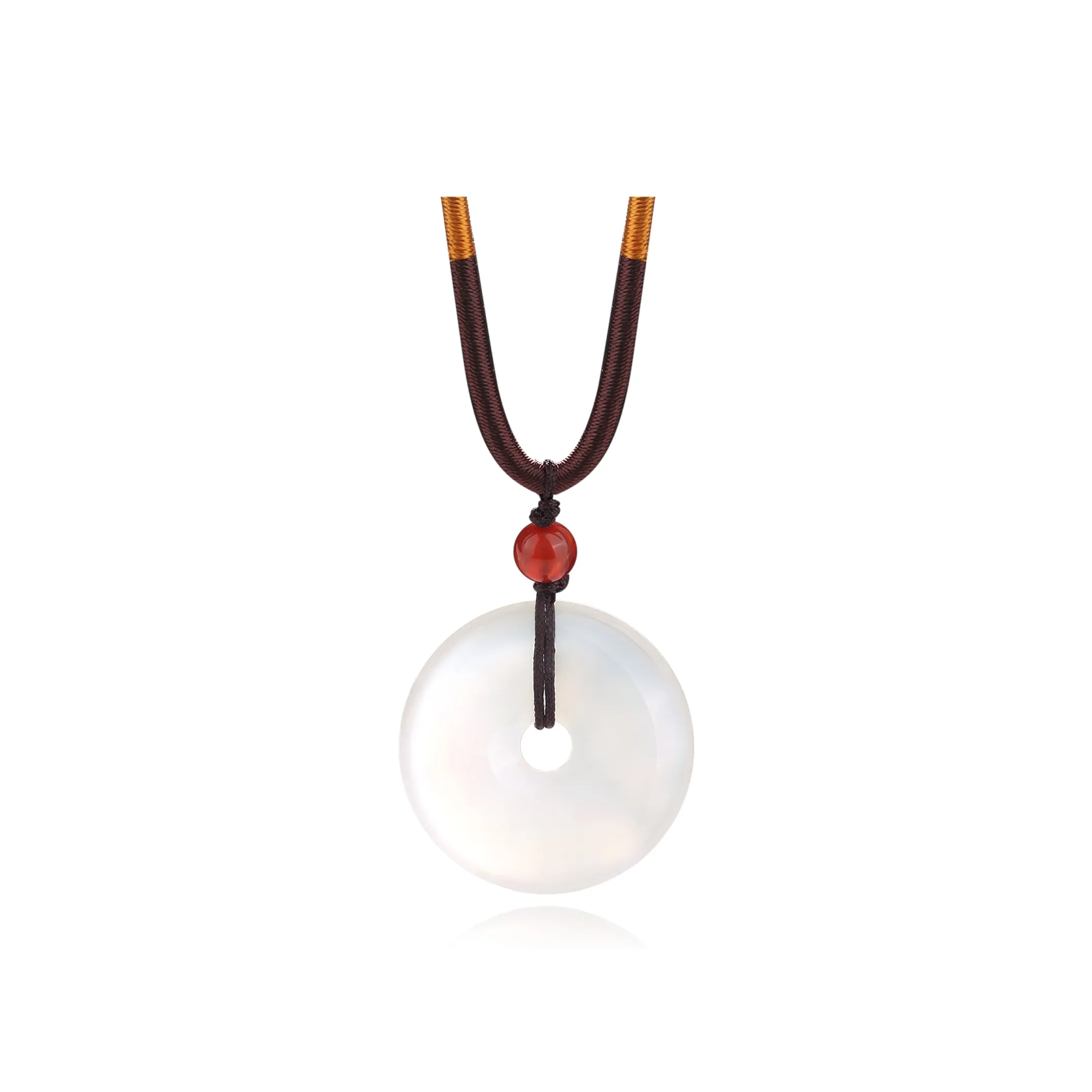 Lao Feng Xiang Chalcedony Necklaces Unisex