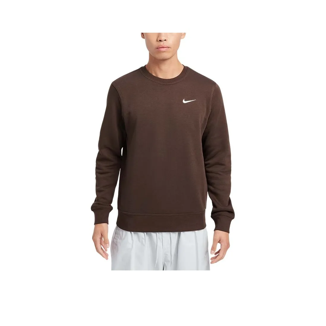 Nike Clothing Коричневый Мужской Свитшот