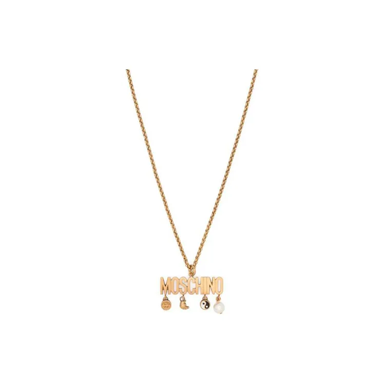 MOSCHINO Logo lettering Necklace
