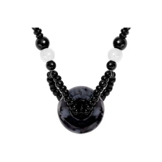 OGDAID Цветное стекло Ожерелья Унисекс