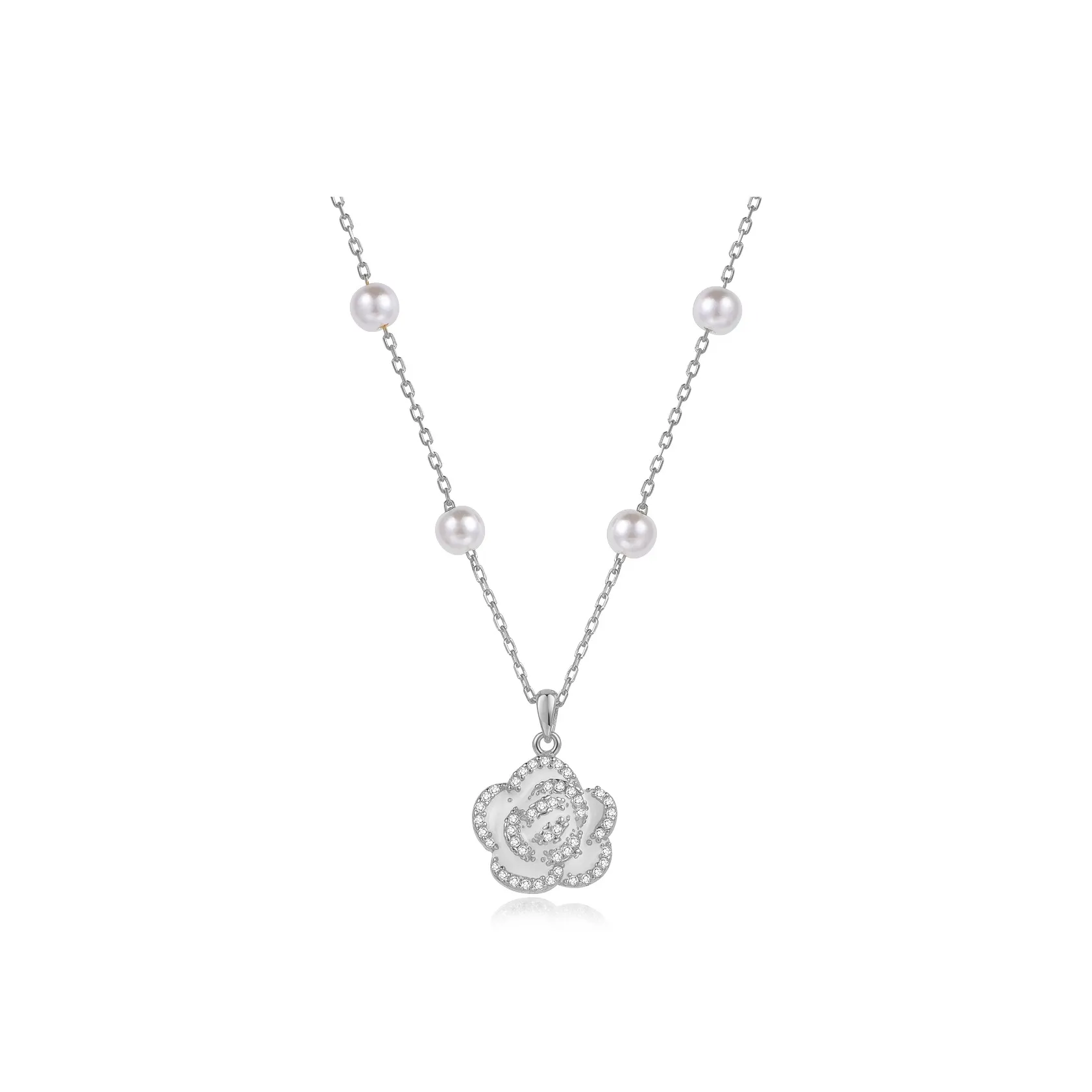 PIARA S925 Silver Necklaces Women's
