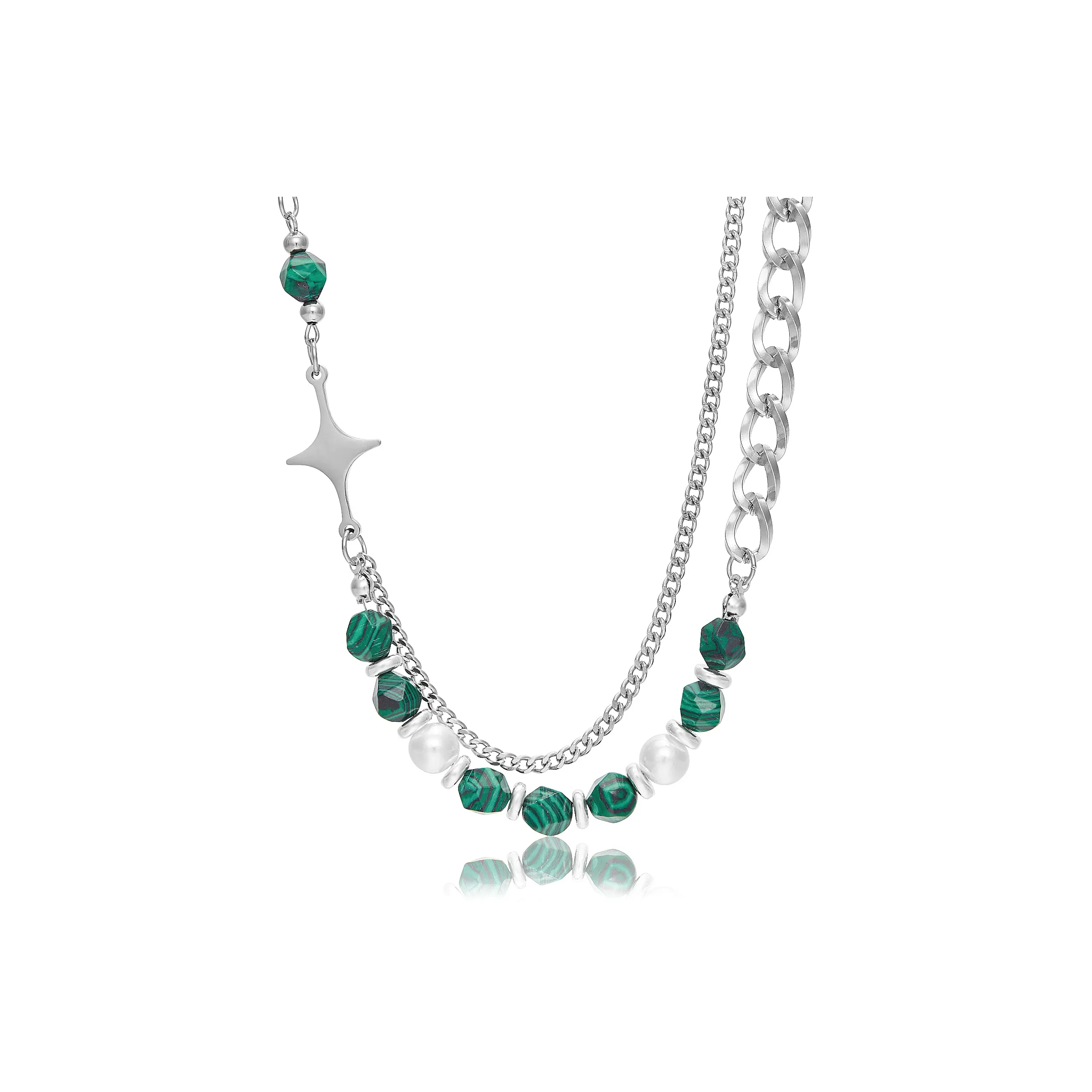 ENFANTIN Титановые стальные ожерелья унисекс