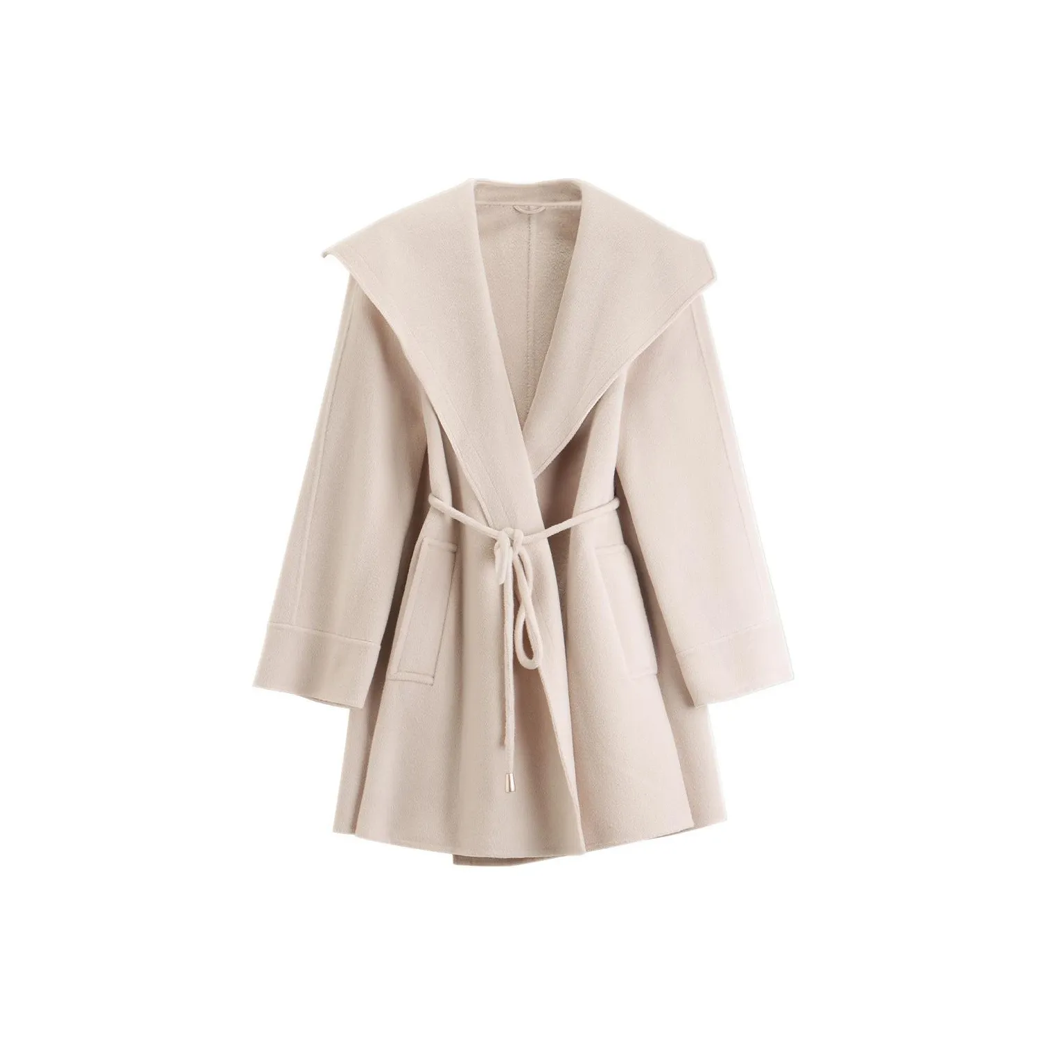 NAWAIN Coats Women's Beige Apricot