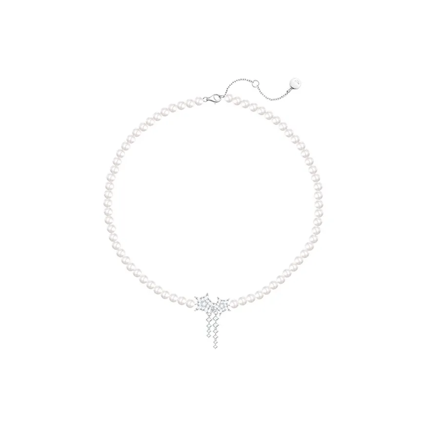 FANCI 925 Silver Set With Precious Stones Necklaces Women's