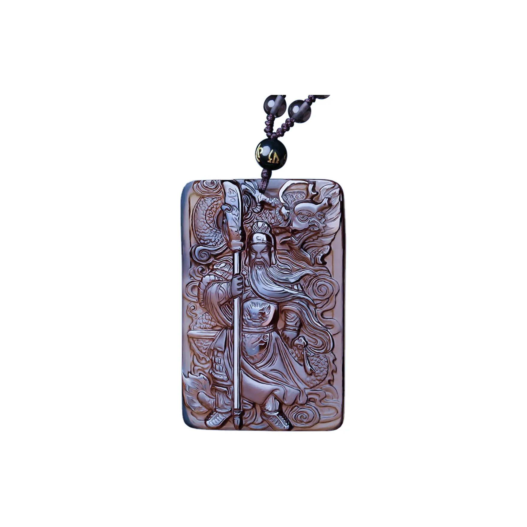 Honglangji Obsidian Necklaces Men's
