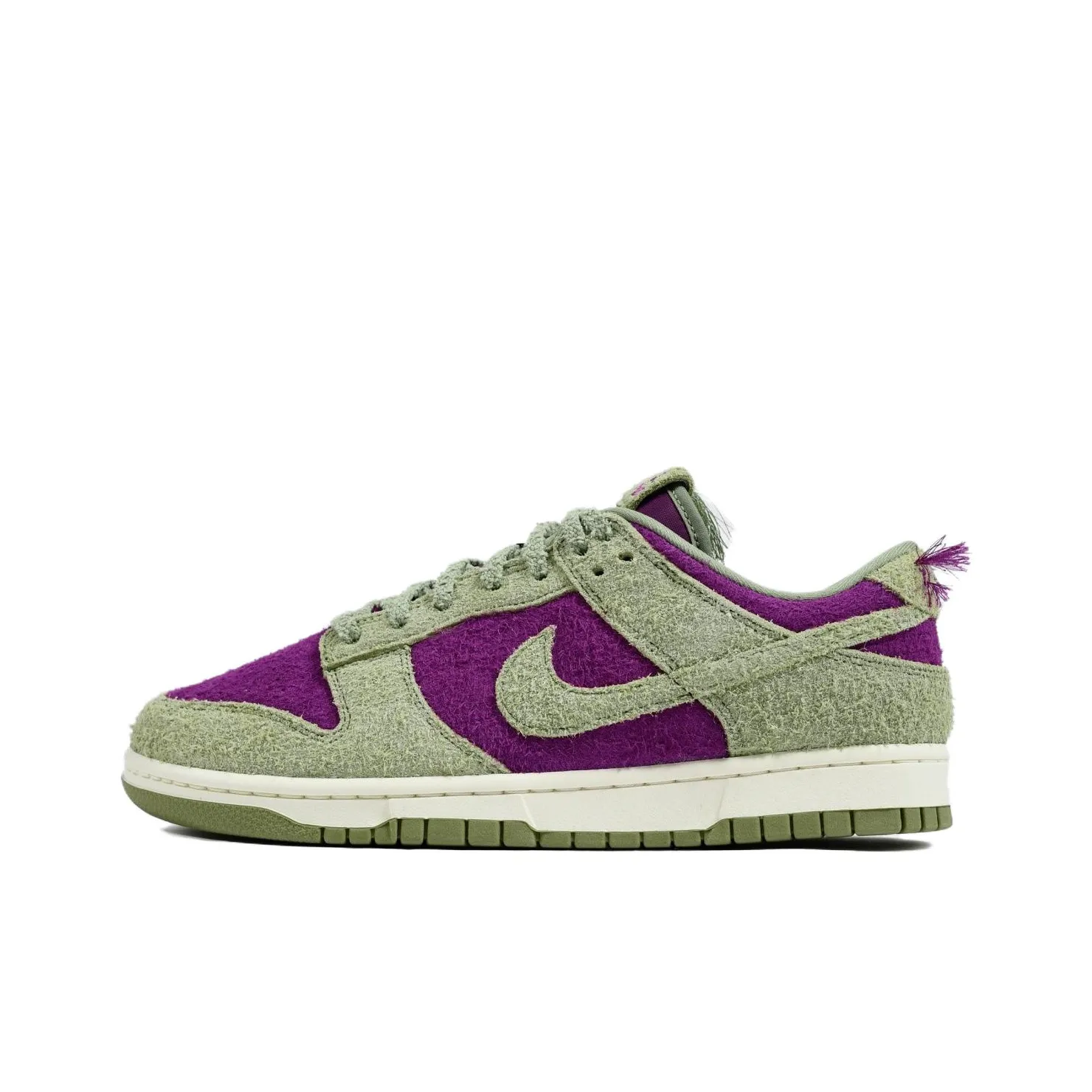 Nike Dunk Low Топ Скейтборд Кроссовки Мужские Зеленые Фиолетовые