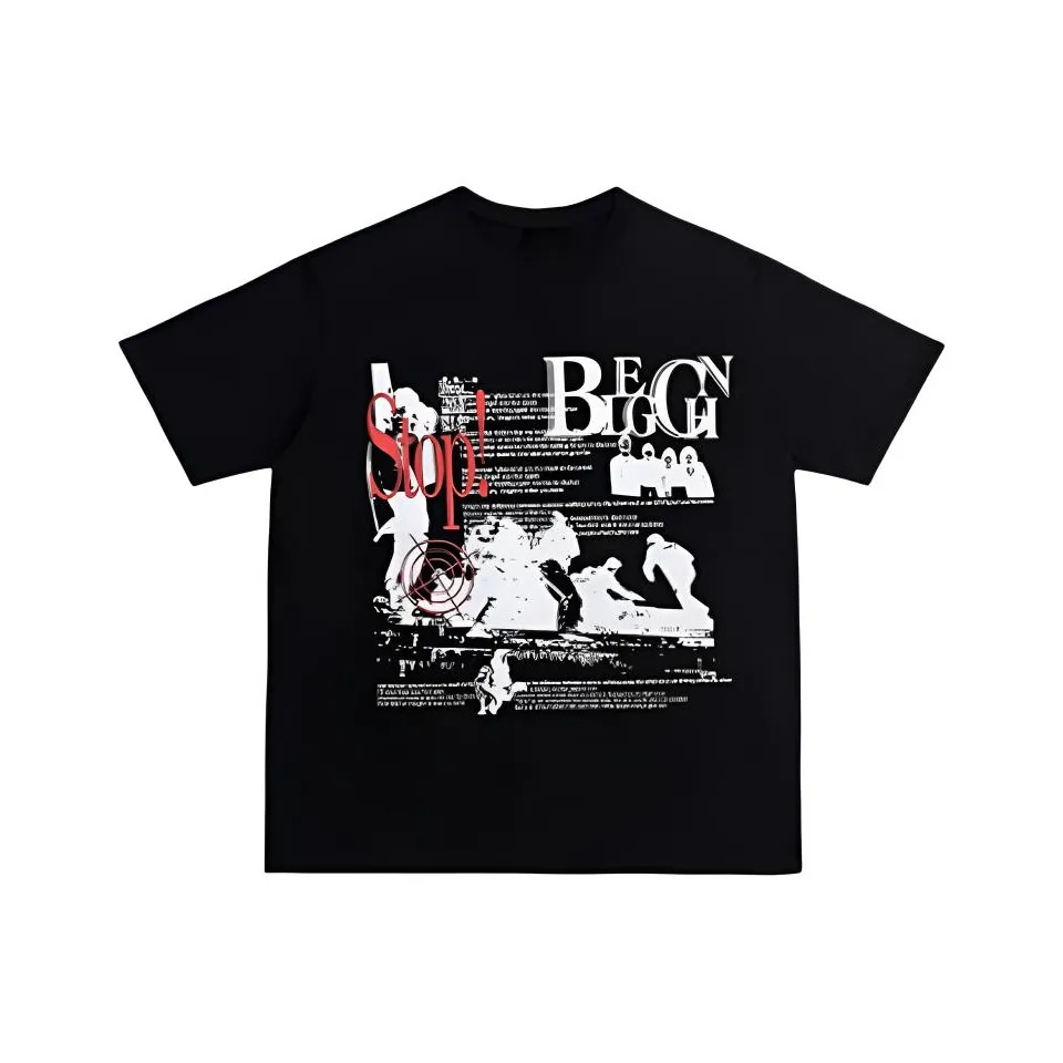 RVANGUARD Черная унисекс футболка