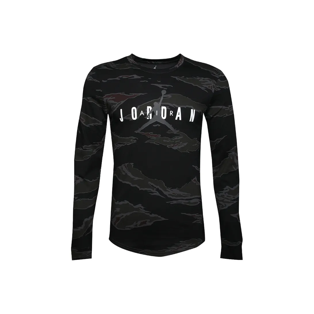 Jordan Air Черный Унисекс Футболки