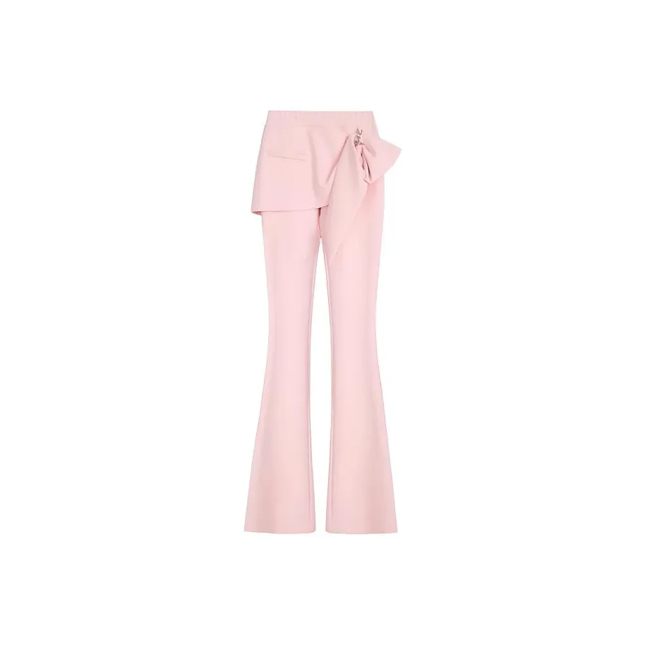 Leather Cat Розовые Женские Джинсы