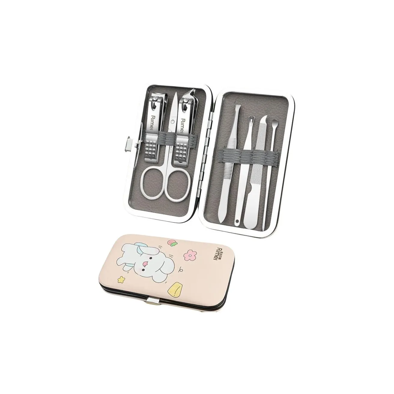 RIMEI Наборы одежды с кусачками для ногтей Домашний полный комплект кусачек для ногтей Плаки для ногтевой отделки Ножницы для удаления мертвой кожи ногтей