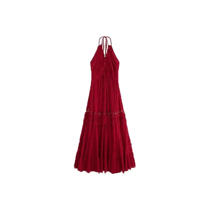 COVT Бордоский красный Женские Слиплатья