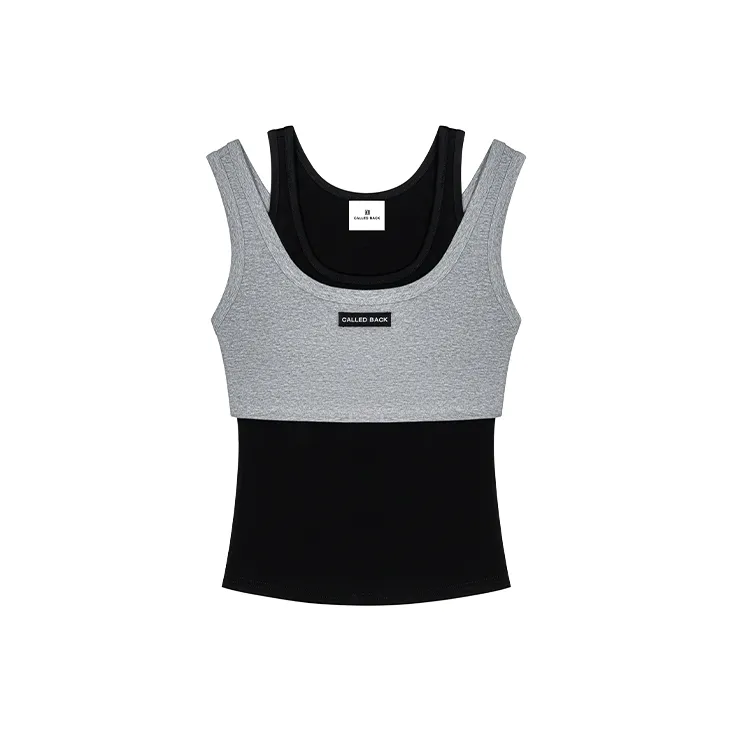 CALLED BACK Slim Fit A-Line Cut Без рукавов Майка Женская