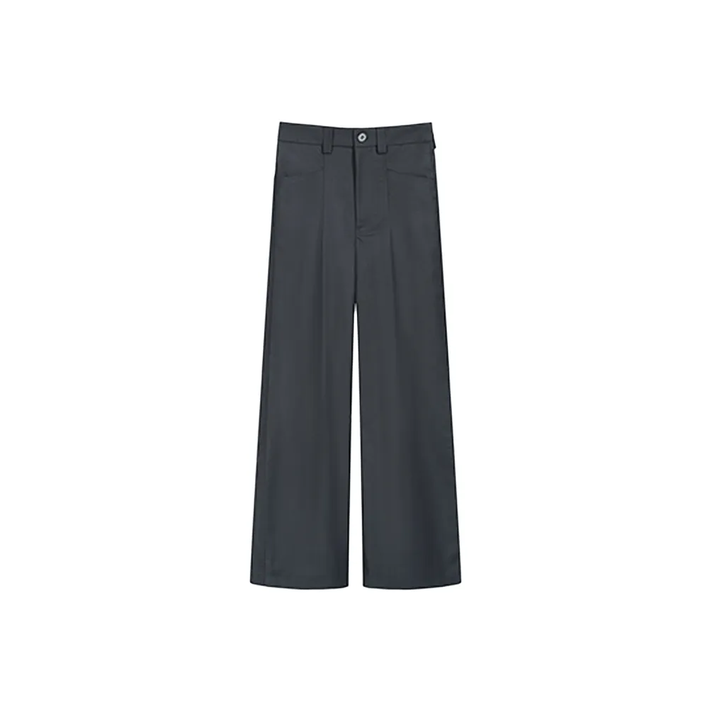 AFGGD Темно-серые Женские Костюмные Брюки