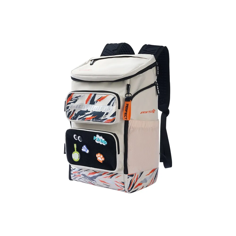 P.R IND One Piece Сетка PVC Плоская подошва Резиновая подошва Рюкзак Унисекс Экрю