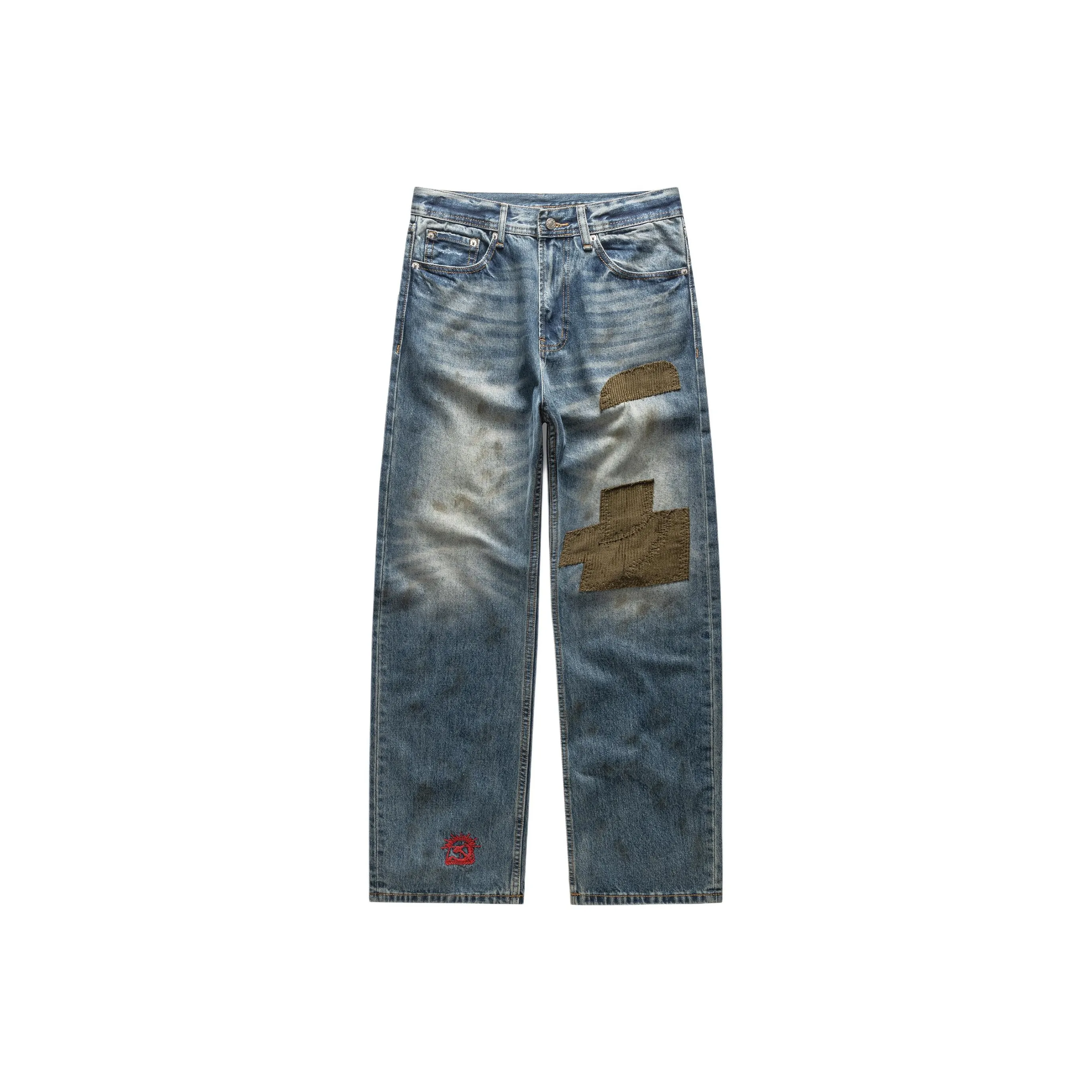 JUCY JUDY Синие Унисекс Джинсы