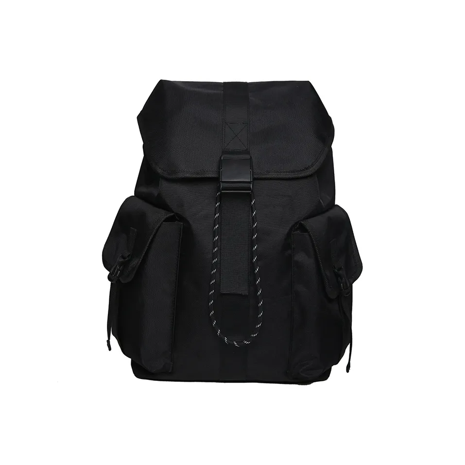 Chinllo Нейлоновый Рюкзак Стандартный Подростковый Черный Белый