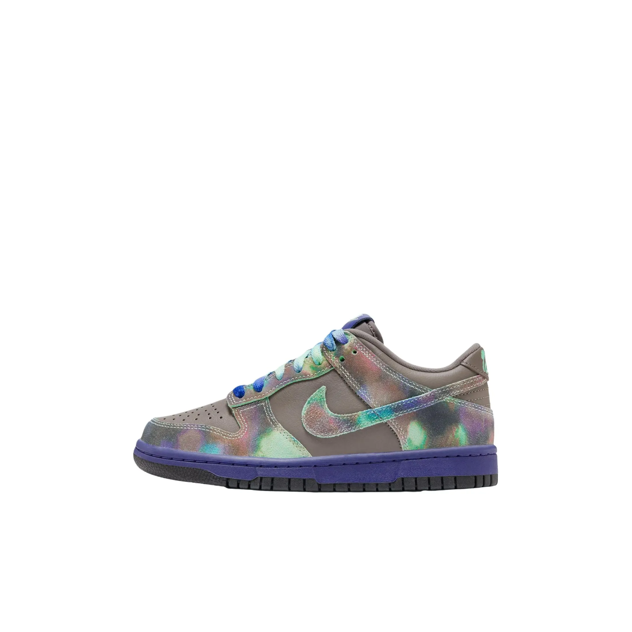 Nike Dunk Low Support Топ Детские Скейтбординги Коричневый Детский