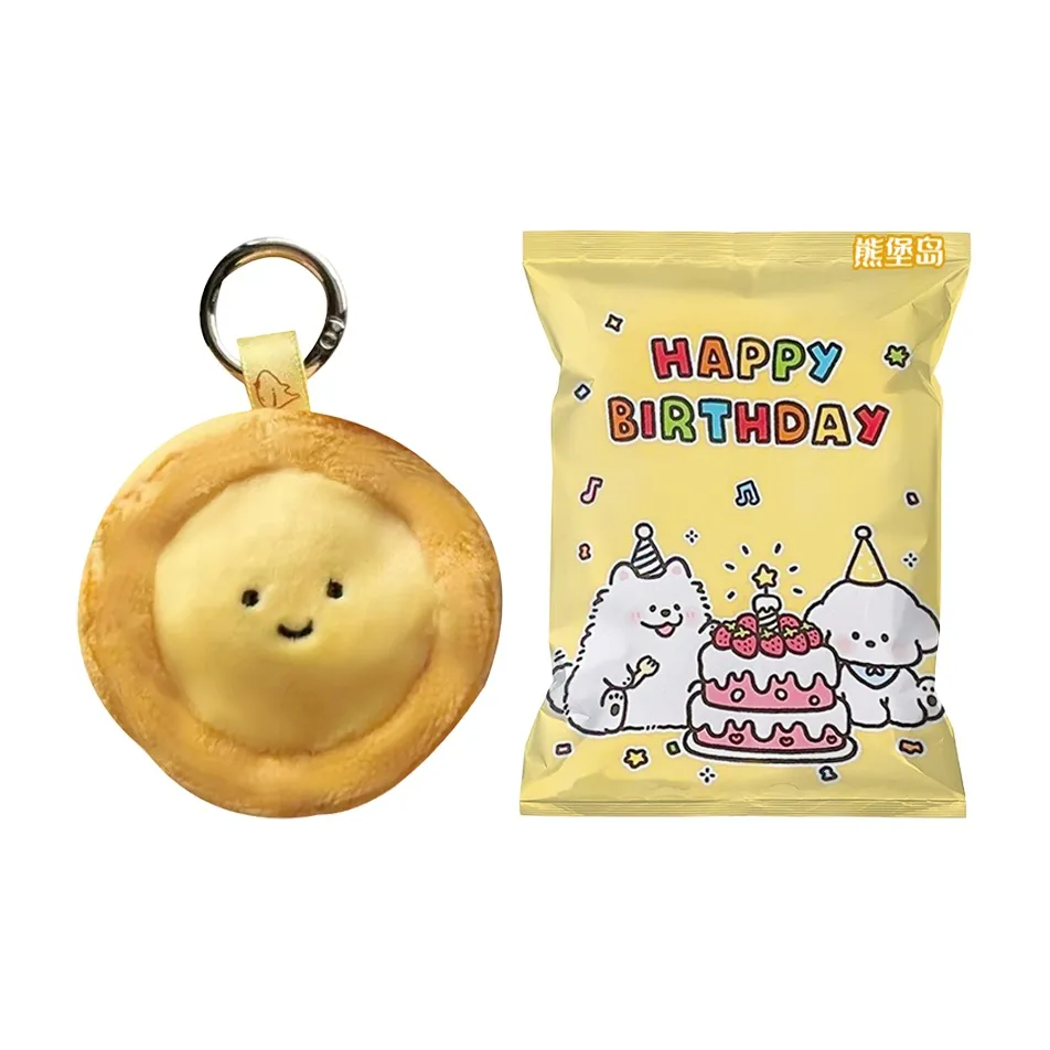 BEAR FORT Ароматная Тарталетка Коллекция Милый Креативный Украшение Куклы Плюшевый Брелок 8 см Высота