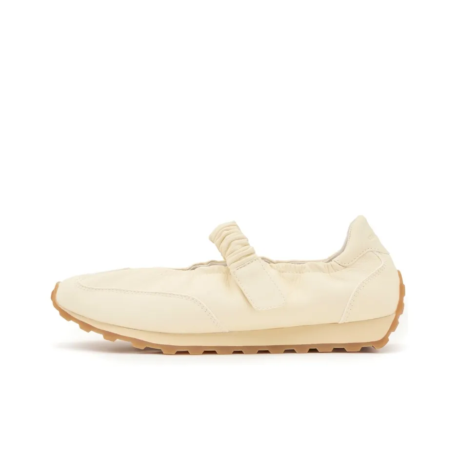 FOOT INDUSTRY FOOT INDUSTRY Туфли Мэри Джейн Низкий Топ Женский Светло-Желтый