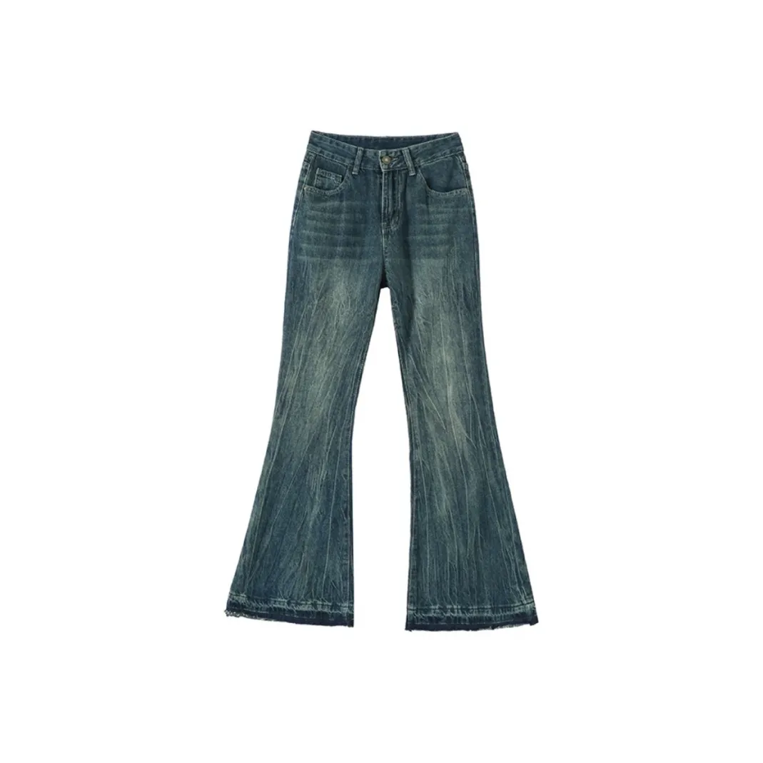 FINDSME GAGA Синие Обычные Женские Джинсы