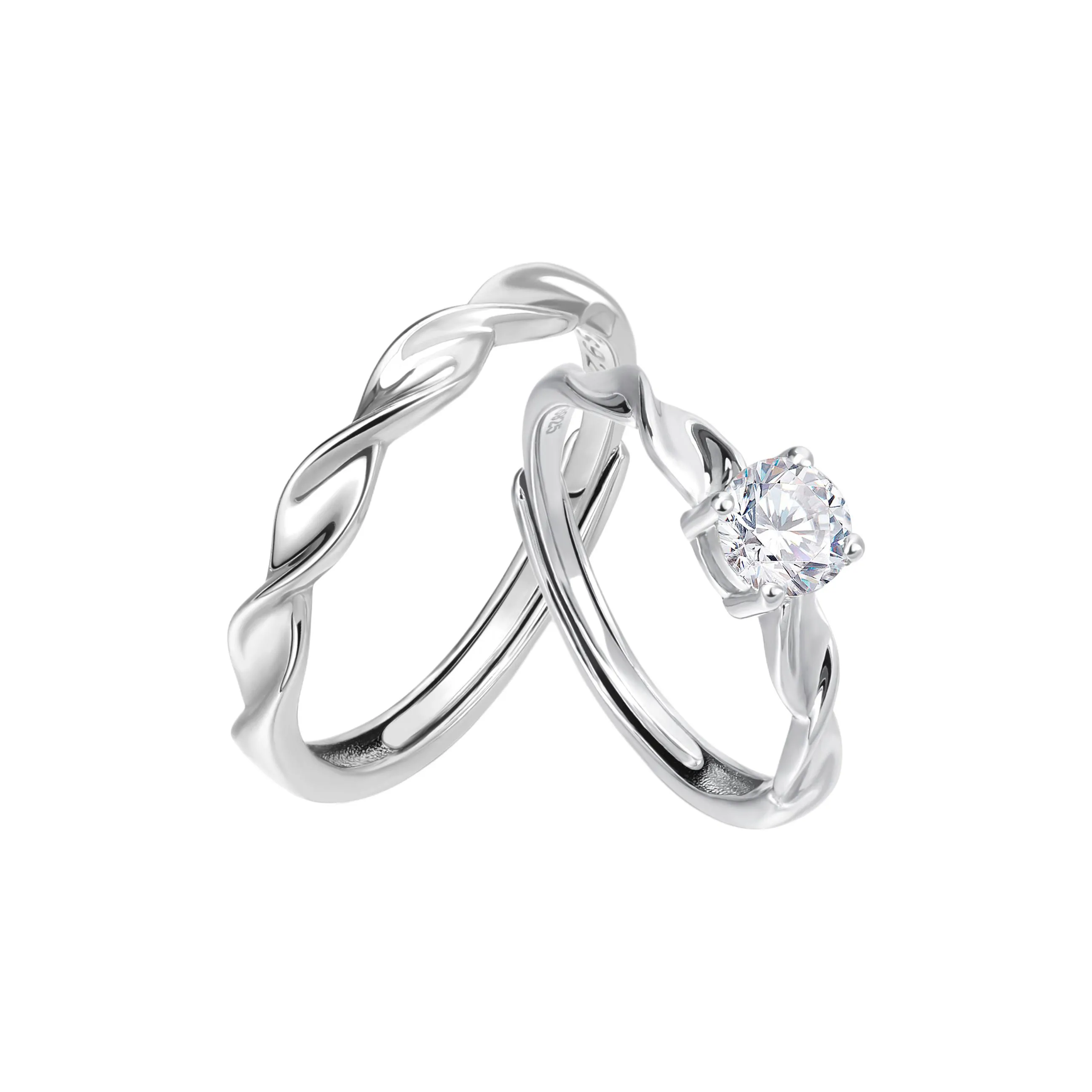 ZSY 999 Fine Silver Rings Unisex