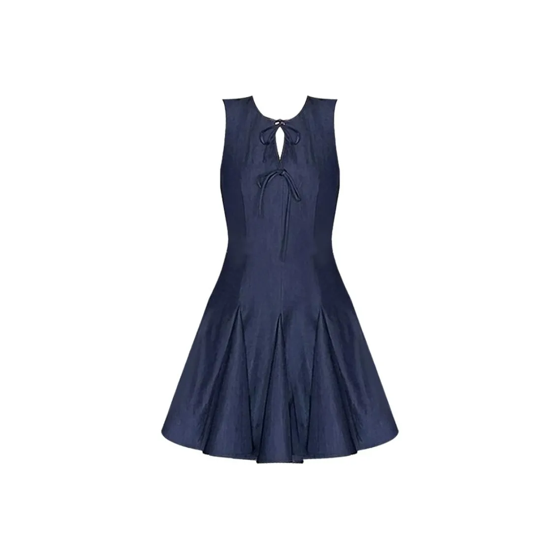 BVODE Темно-синий Женские Платья без рукавов