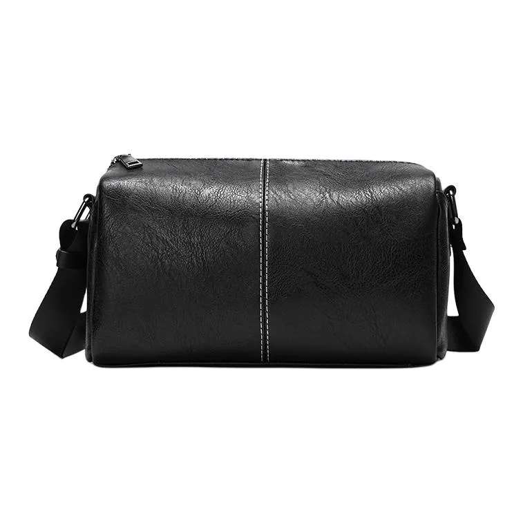 VIHUS ПУ (полиуретан) Сумка через плечо Мужская Черная