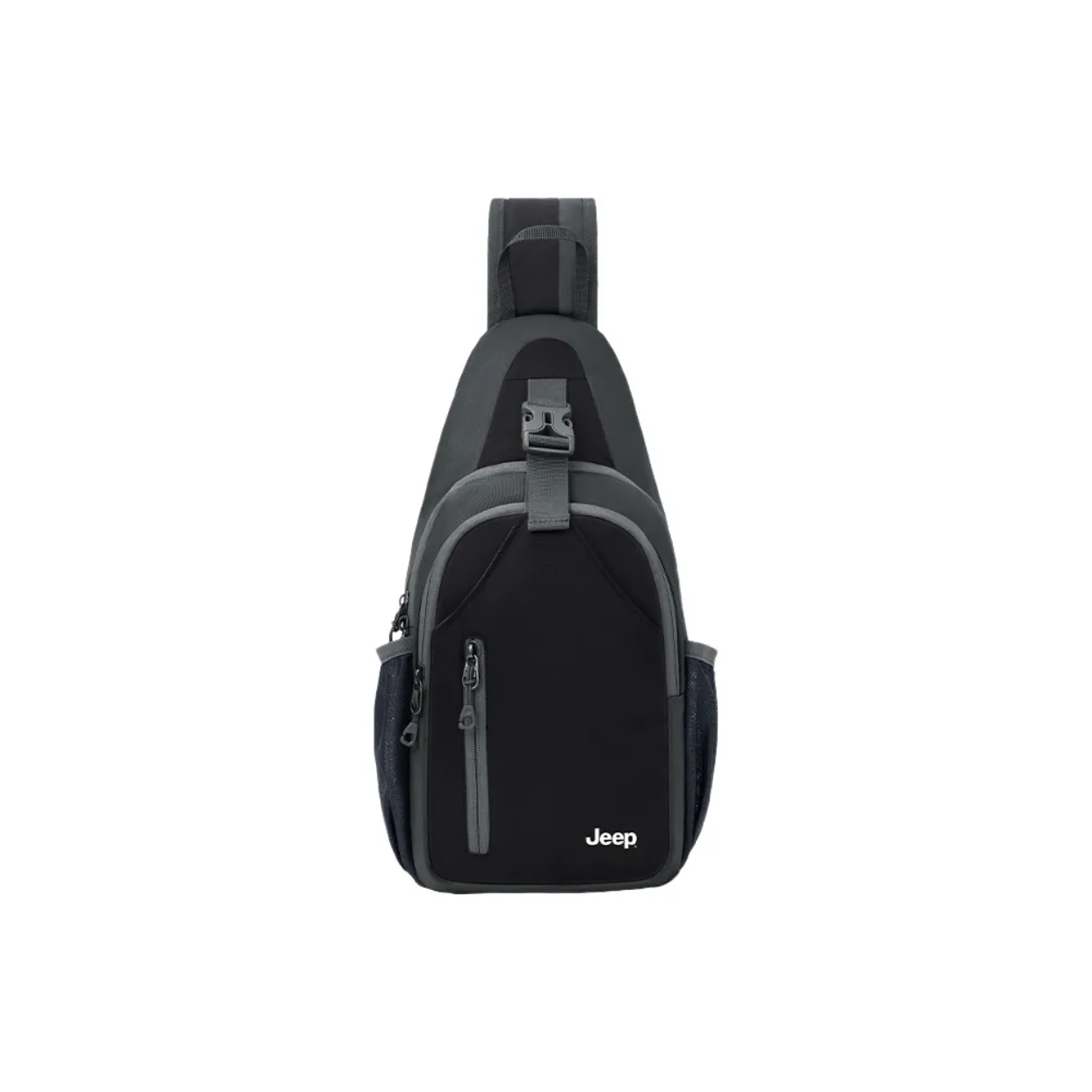 JEEP Нейлоновая сумка для мужчин черного цвета