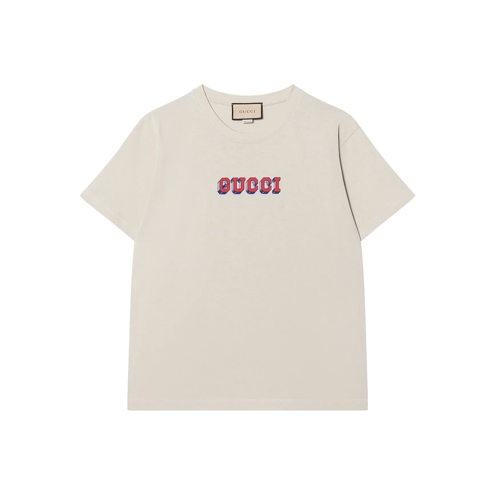 GUCCI Рубашка Мужская Айвори Белый