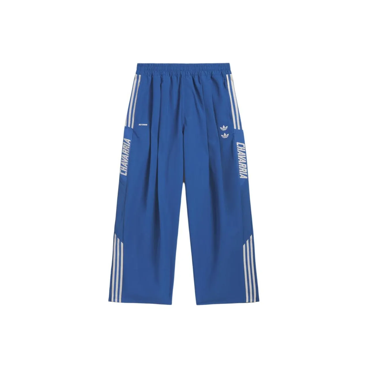 Adidas Originals x WILLY CHAVARRIA Woven Track SS25 PAN Вязаные тренировочные брюки унисекс Океанический синий