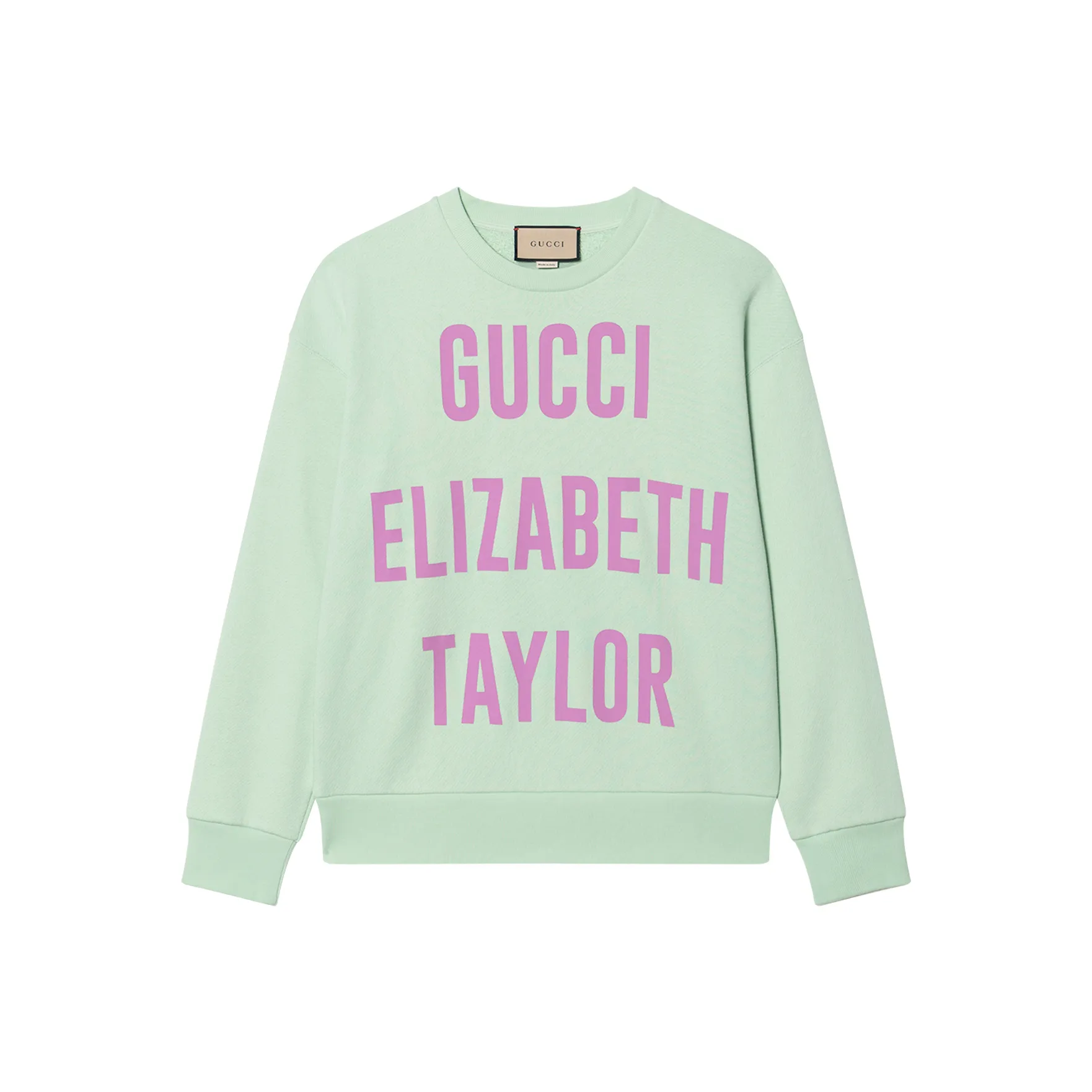 GUCCI Graphic Printed Sweatshirt Green