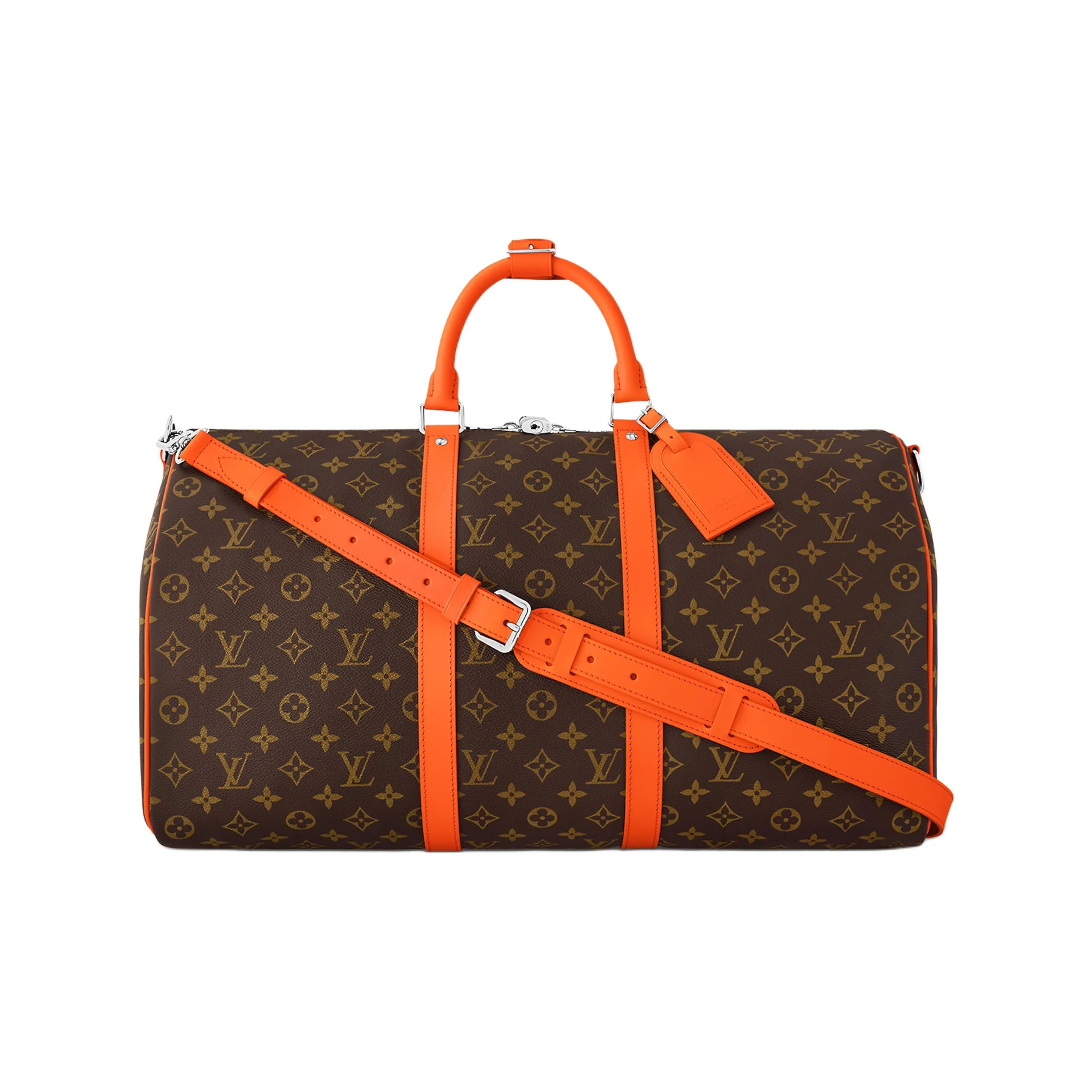 LOUIS VUITTON Keepall Bandouliere 50 Colormania Orange
