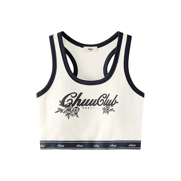 CHUU Белые Женские Майки