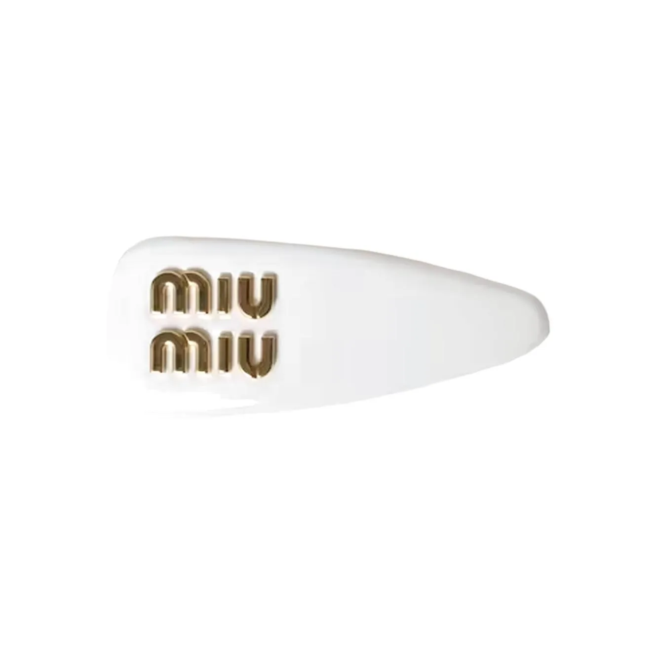 MIU MIU Leather Hair Clip