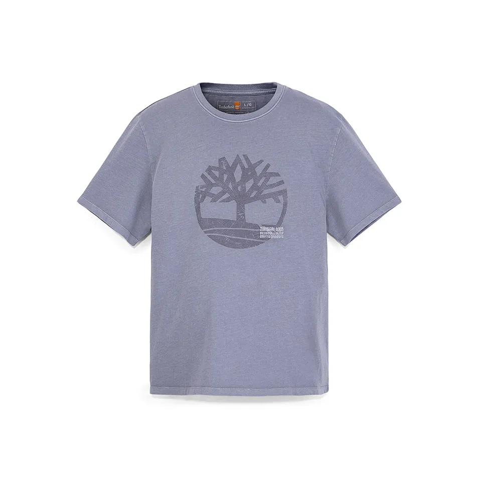 Timberland Светло-лавандовая мужская футболка T-Shirt