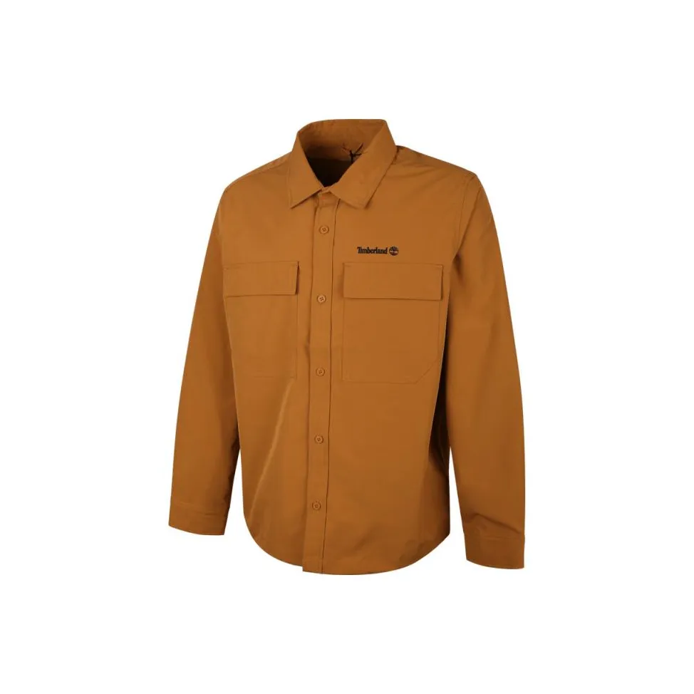 Timberland Коричневый Мужская Рубашка