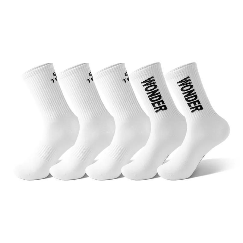 SHIWAJI Mid Calf Socks Men's 5 Pack